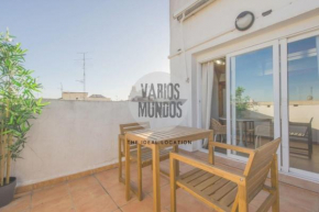 Fabuloso Atico Doble Altura para 3pax en Chueca